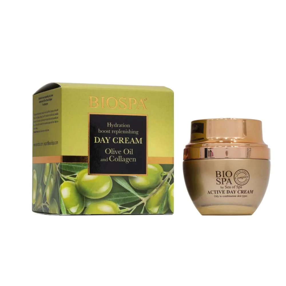 Bio spa anti-ageing day Collagen & olive oil 50m