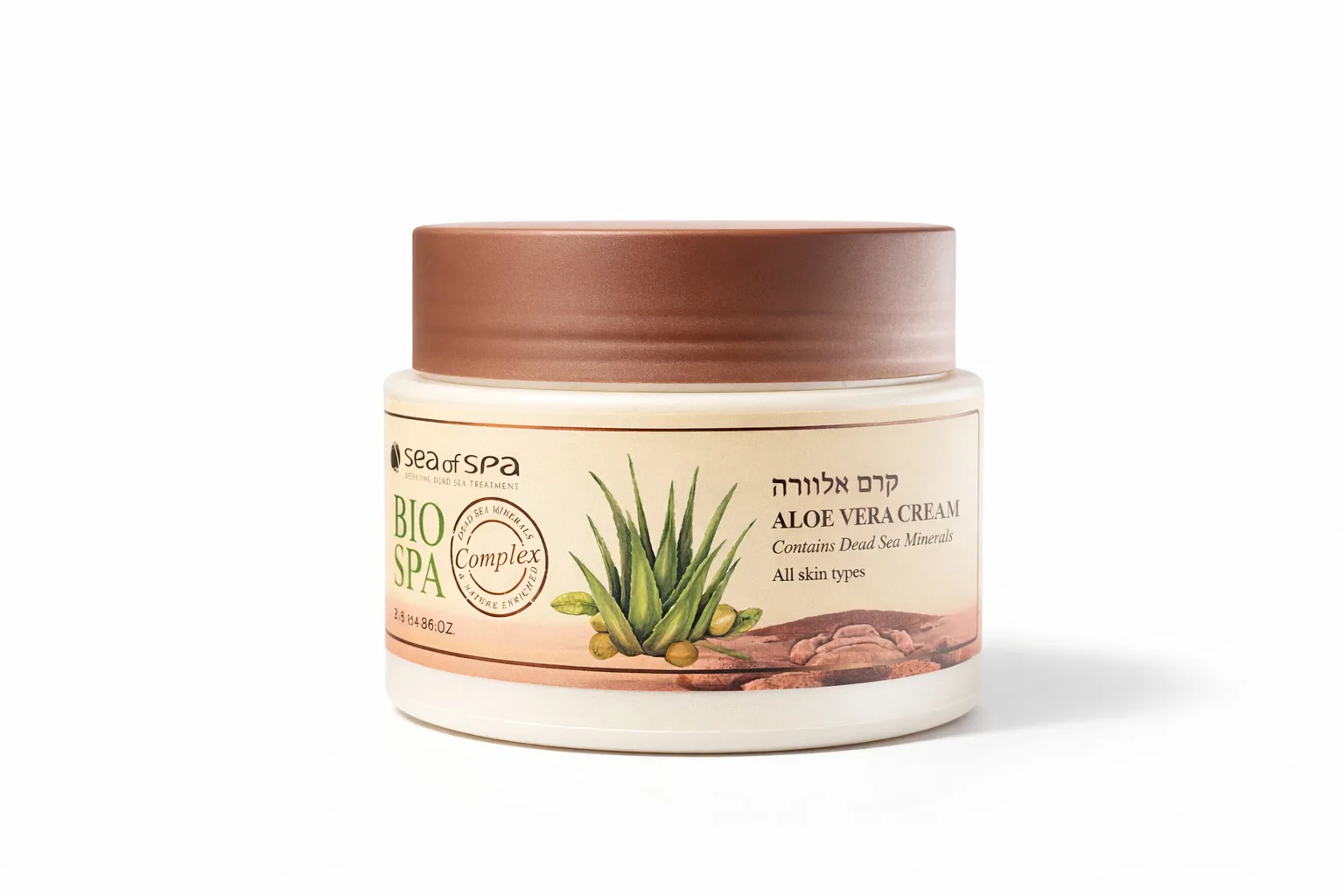 bio spa aloe vera cream 7290012934858