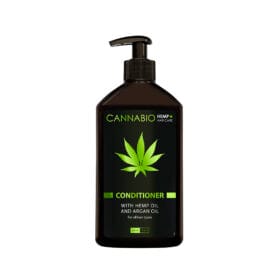 CANNABIO - מרכך עם שמן HEMP וארגן - 400 מ״ל