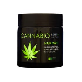 CANNABIO - מסכה לשיער עם שמן HEMP וארגן - 500 מ״ל