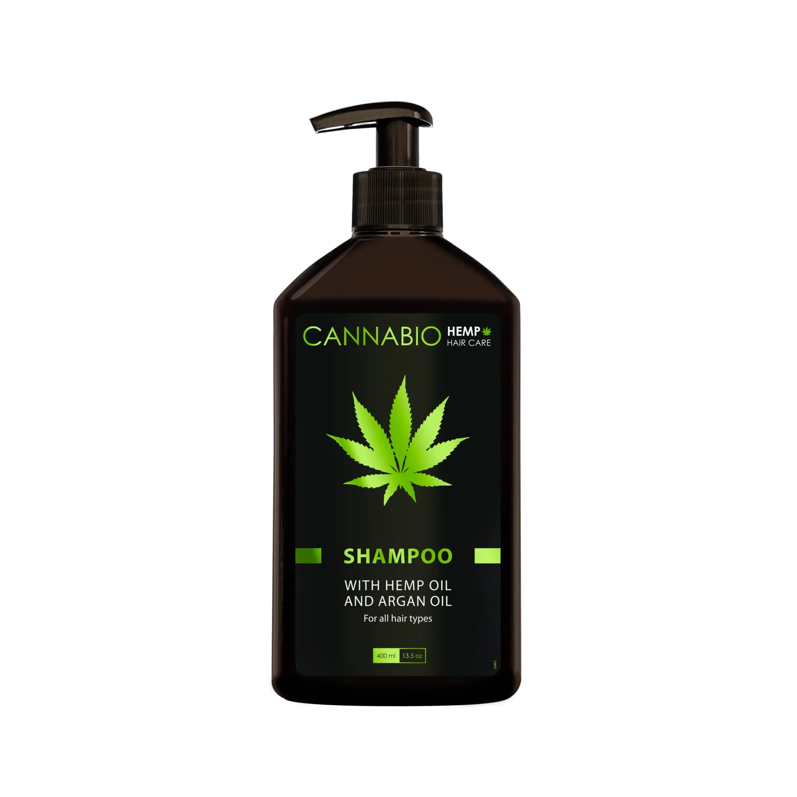 Shampoo with hemp oil and argan oil - 400 ml