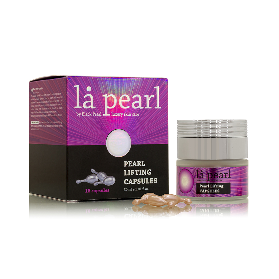 Pearl Lifting Capsules+ jar+capsules