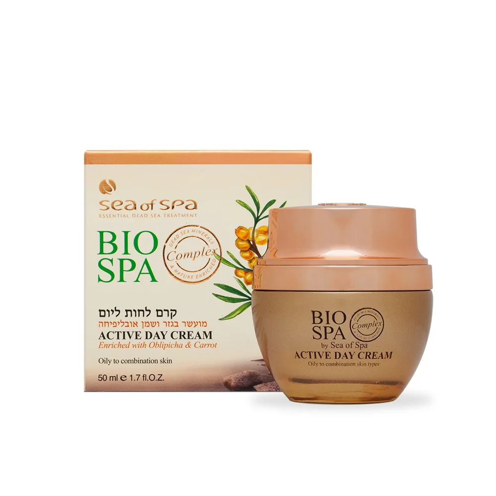 Active Day Cream enriched with oblepicha & carrot oily-combination