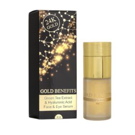 GOLD BENEFITS - סרום פנים ועיניים- 30ml