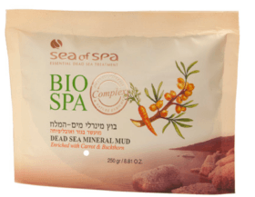 בוץ מינרלי מים המלח מועשר בגזר ואשחר - 250 גר'