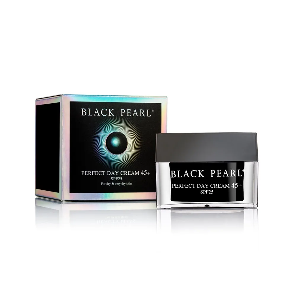 Black Pearl-Perfect day cream 45+-For Dry & Very Dry Skin-SPF25