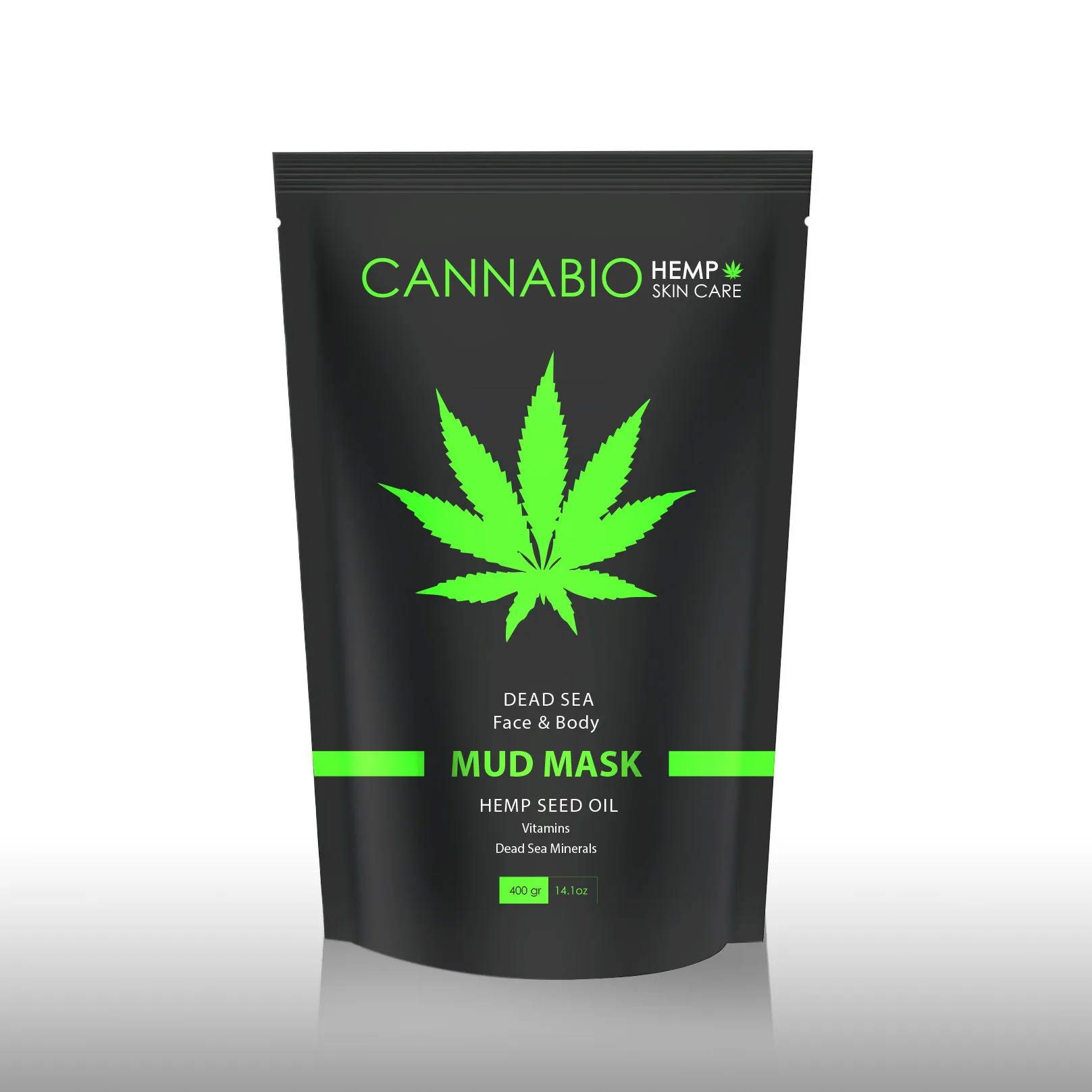 Cannabio-Face & Body Mud Mask-400ml