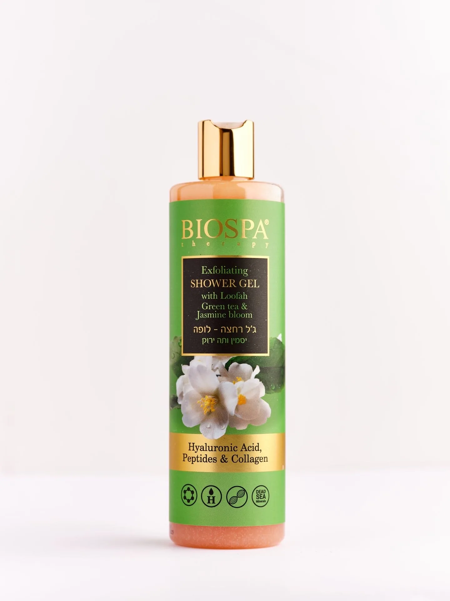 Exfoliating Shower Gel Green Tea & Jasmine Bloom – 400 ml