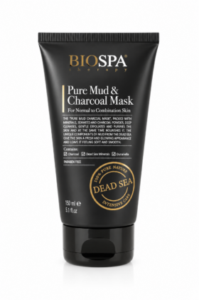 Pure Mud & Charcoal Mask - For Normal to Combination Skin - 150 ml