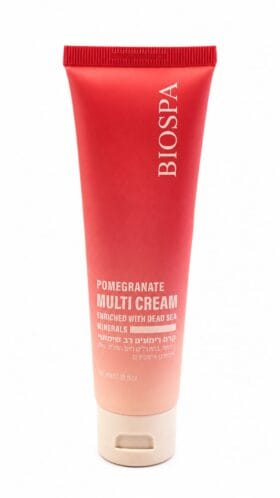 Bio spa-Multi Cream-Enriched with Dead Sea Minerals-Pomegranate-100ml